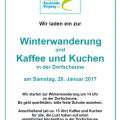 Winterwanderung 2017 Förderverein Rascheider Ringweg